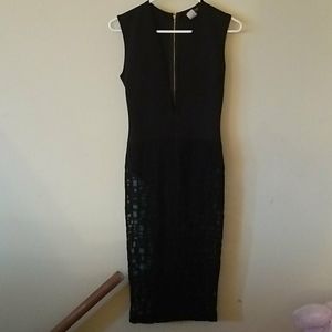 black dress